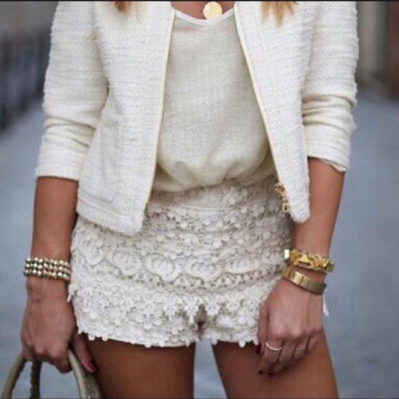 Zara Crochet shorts - Picture 2 of 6